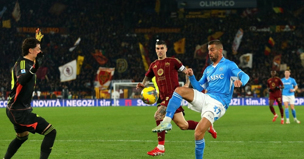 Hình ảnh đội bóng AS Roma và Napoli trong những trận đấu nổi bật