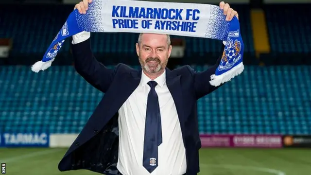 Steve Clarke Kilmarnock thành công