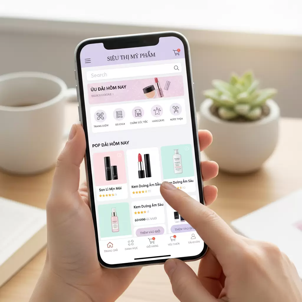 Trải nghiệm mua sắm trực tuyến dễ dàng và tiện lợi tại Siêu thị YCA