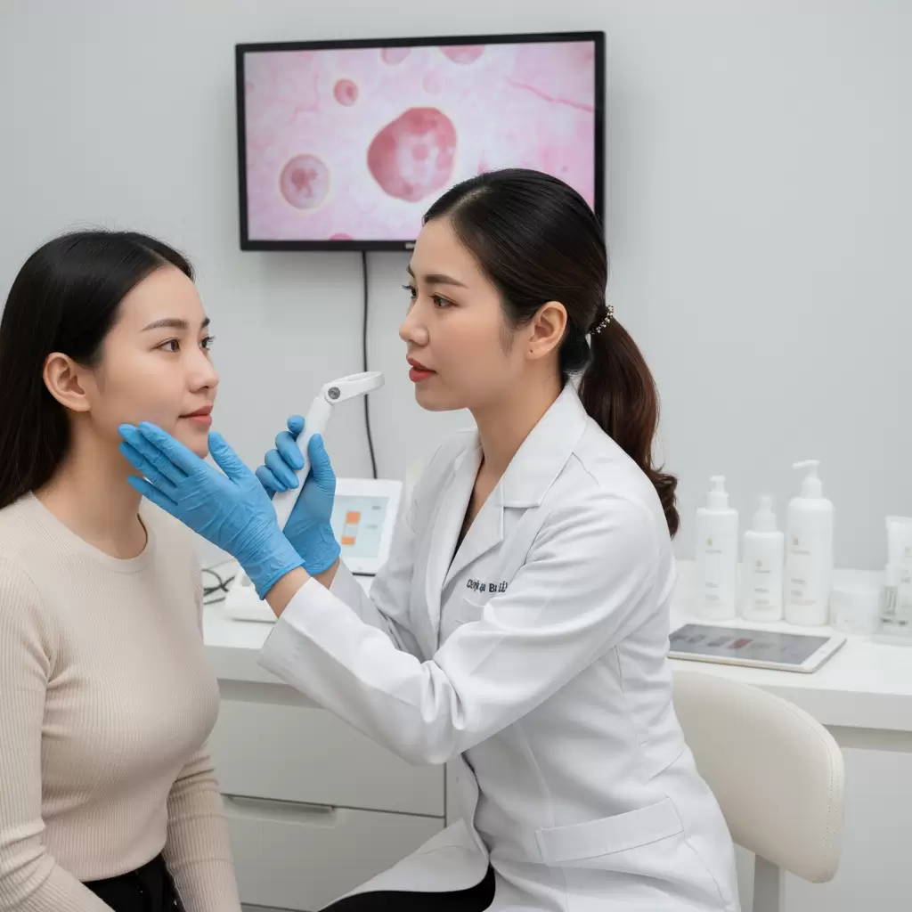 Làm sạch là bước nền tảng và không thể thiếu trong mọi quy trình điều trị mụn