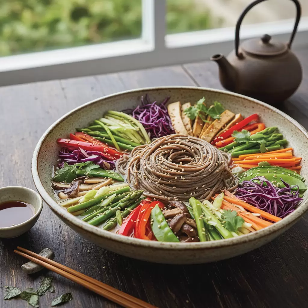 Mì Soba kiều mạch là lựa chọn mì Nhật lành mạnh hơn Udon phù hợp cho chế độ giảm cân vì có chỉ số đường huyết thấp