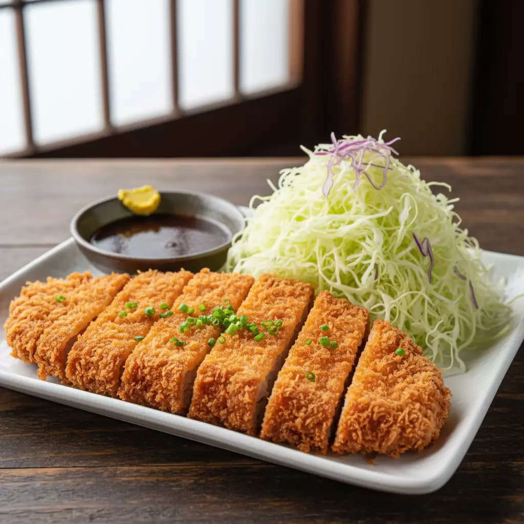 Tonkatsu  Thịt heo cốt lết chiên xù giòn rụm một lựa chọn tuyệt vời cho người mới bắt đầu