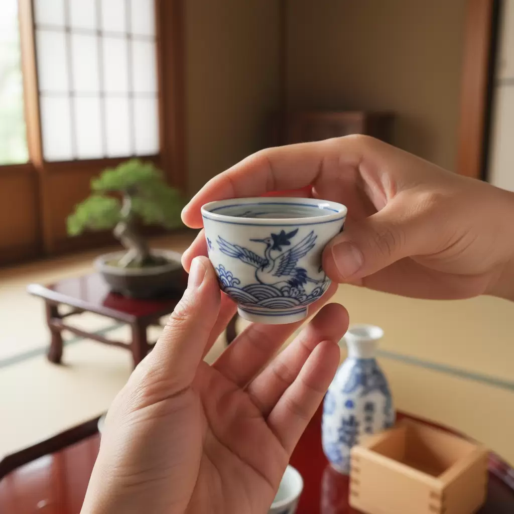 Kỹ thuật cầm Ochoko đúng chuẩn trong văn hóa thưởng thức Sake