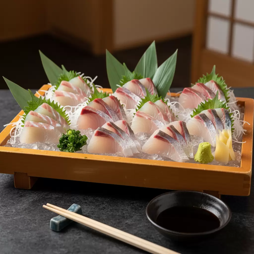 Cá trắng Shiromi yêu cầu loại Sake nhẹ nhàng tinh tế