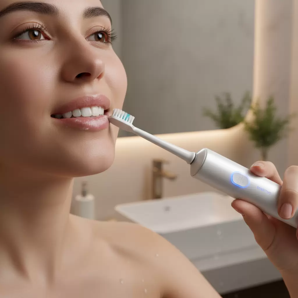 Bàn chải điện là công cụ hỗ trợ đắc lực cho người có răng nhạy cảm miễn là chọn đúng loại