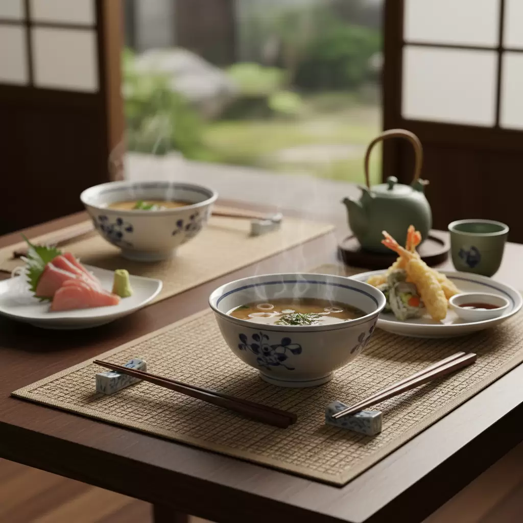 Kinh nghiệm toàn diện: Chọn mua đũa và chén sứ chuẩn vị cho bữa ăn Món Nhật tại nhà