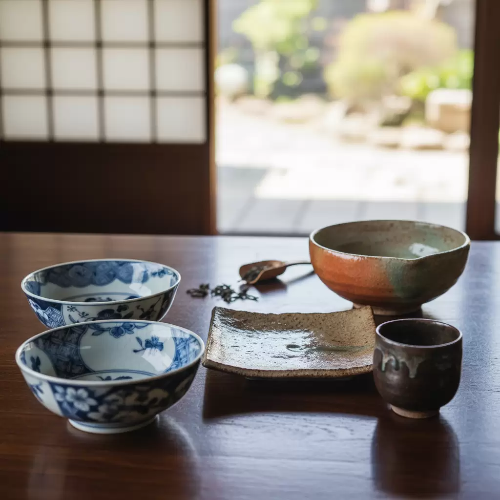 Sứ Arita Imari nổi tiếng với độ tinh xảo và hoa văn vẽ tay phức tạp thường được dùng trong các dịp quan trọng