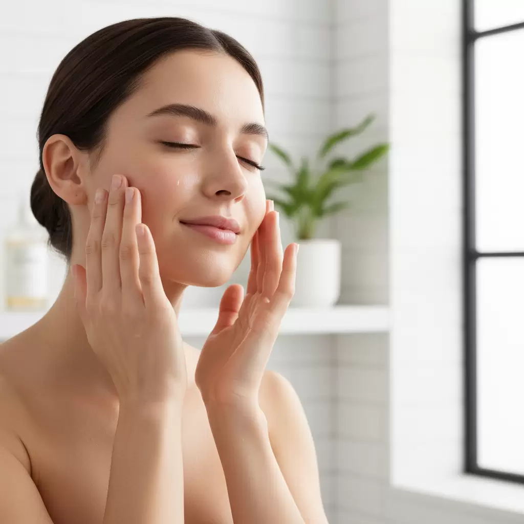 Thoa toner bằng tay giúp dưỡng chất thẩm thấu sâu hơn đặc biệt đối với các loại toner cấp ẩm và làm dịu